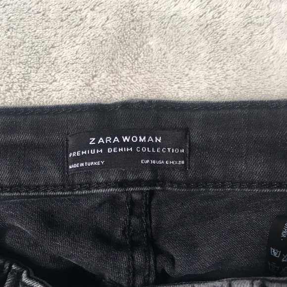 Zara Woman Embroidered Jeans - Picture 6 of 6